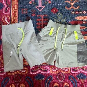 Lululemon Matching Shorts and Biker Shorts